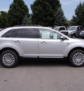 lincoln mkx 2011 silver suv gasoline 6 cylinders front wheel drive shiftable automatic 46168