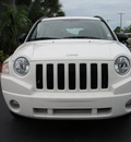 jeep compass 2009 white suv sport gasoline 4 cylinders 2 wheel drive automatic 33912