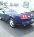 ford mustang 2010 dk  blue coupe gt gasoline 8 cylinders rear wheel drive automatic 45344