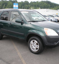 honda cr v 2004 green suv ex gasoline 4 cylinders all whee drive automatic with overdrive 13502