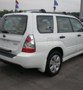 subaru forester 2008 white suv 2 5 x gasoline 4 cylinders all whee drive automatic 13502
