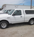 ford ranger 2007 white pickup truck xl gasoline 4 cylinders rear wheel drive 5 speed manual 62863