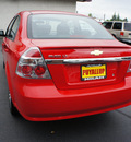 chevrolet aveo 2010 red sedan lt gasoline 4 cylinders front wheel drive automatic 98371