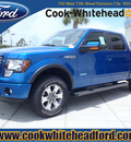 ford f 150 2011 blue fx4 gasoline 6 cylinders 4 wheel drive automatic 32401