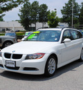 bmw 3 series 2007 white wagon 328i gasoline 6 cylinders rear wheel drive shiftable automatic 27511