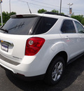 chevrolet equinox 2011 white lt gasoline 4 cylinders front wheel drive automatic 60007