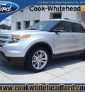 ford explorer 2011 silver suv xlt gasoline 6 cylinders 4 wheel drive automatic 32401
