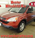 honda cr v 2008 red suv lx gasoline 4 cylinders all whee drive automatic 44060