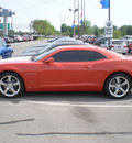 chevrolet camaro 2010 orange coupe ss gasoline 8 cylinders rear wheel drive 6 speed manual 13502