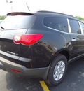 chevrolet traverse 2011 black lt gasoline 6 cylinders all whee drive automatic 60007