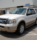 ford expedition 2011 white suv xlt flex fuel 8 cylinders 4 wheel drive 6 speed automatic 46168