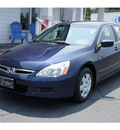 honda accord 2006 dk  blue sedan lx gasoline 4 cylinders front wheel drive not specified 28677