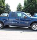 ford f 150 2011 dk  blue pickup truck xlt flex fuel 6 cylinders 2 wheel drive 6 speed automatic 46168