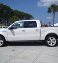 ford f 150 2011 white lariat limited gasoline 8 cylinders 2 wheel drive automatic 32401