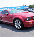 ford mustang 2009 dk  red coupe gt deluxe gasoline 8 cylinders rear wheel drive automatic 32401