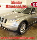 infiniti fx35 2008 gray suv fx35 gasoline 6 cylinders all whee drive automatic 44060