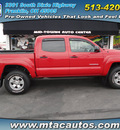 toyota tacoma 2006 red prerunner v6 gasoline 6 cylinders rear wheel drive automatic 45005