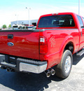 ford f 250 super duty 2011 red biodiesel 8 cylinders 4 wheel drive shiftable automatic 46168