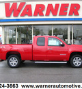 gmc sierra 1500 2011 red sle flex fuel 8 cylinders 4 wheel drive automatic 45840