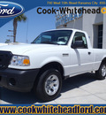 ford ranger 2011 white xl gasoline 4 cylinders 2 wheel drive 5 speed with overdrive 32401