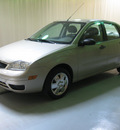 ford focus 2007 tan sedan gasoline 4 cylinders front wheel drive automatic with overdrive 44883