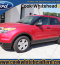 ford explorer 2011 red suv gasoline 6 cylinders front wheel drive automatic 32401