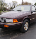 plymouth acclaim 1995 burgundy sedan gasoline 4 cylinders front wheel drive automatic 61008