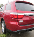 dodge durango 2011 dk  red suv crew lux awd gasoline 8 cylinders all whee drive automatic 62863