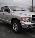 dodge ram 1500 2003 silver pickup truck 4x4 slt gasoline 8 cylinders 4 wheel drive automatic with overdrive 61008
