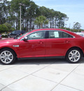ford taurus 2011 red sedan limited gasoline 6 cylinders front wheel drive automatic 32401