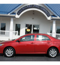 toyota corolla 2009 red sedan le gasoline 4 cylinders front wheel drive not specified 28677
