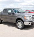ford f 150 2011 gray lariat gasoline 8 cylinders 4 wheel drive shiftable automatic 46168