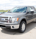 ford f 150 2011 gray lariat gasoline 8 cylinders 4 wheel drive shiftable automatic 46168