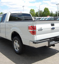 ford f 150 2011 white pickup truck xlt flex fuel 6 cylinders 2 wheel drive 6 speed automatic 46168