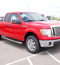 ford f 150 2011 red pickup truck xlt flex fuel 6 cylinders 2 wheel drive 6 speed automatic 46168