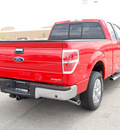 ford f 150 2011 red pickup truck xlt flex fuel 6 cylinders 2 wheel drive 6 speed automatic 46168