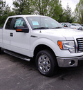 ford f 150 2011 white pickup truck flex fuel 6 cylinders 2 wheel drive 6 speed automatic 46168