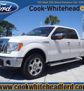 ford f 150 2011 white lariat flex fuel 8 cylinders 4 wheel drive automatic 32401
