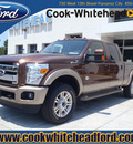 ford f 250 super duty 2011 brown lariat biodiesel 8 cylinders 4 wheel drive automatic 32401