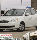 hyundai accent 2010 white sedan gls gasoline 4 cylinders front wheel drive automatic 62034