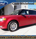 ford flex 2011 red limited gasoline 6 cylinders front wheel drive automatic 32401