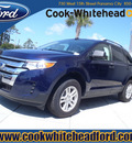 ford edge 2011 dk  blue se gasoline 6 cylinders front wheel drive automatic 32401