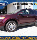 ford edge 2011 maroon sel gasoline 6 cylinders front wheel drive automatic 32401