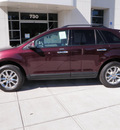 ford edge 2011 maroon sel gasoline 6 cylinders front wheel drive automatic 32401