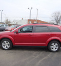 dodge journey 2009 inferno red suv sxt gasoline 6 cylinders front wheel drive automatic 45324
