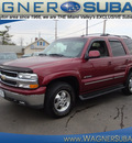 chevrolet tahoe 2003 red suv lt flex fuel 8 cylinders 4 wheel drive automatic 45324