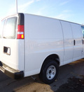 chevrolet express cargo 2011 white van 1500 gasoline 6 cylinders rear wheel drive 5 speed with overdrive 60007