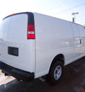 chevrolet express cargo 2011 white van 3500 flex fuel 8 cylinders rear wheel drive 5 speed with overdrive 60007