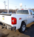 chevrolet silverado 1500 2011 white lt flex fuel 8 cylinders 4 wheel drive 5 speed with overdrive 60007