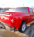 chevrolet silverado 1500 2011 dk  red lt flex fuel 8 cylinders 4 wheel drive 5 speed with overdrive 60007
